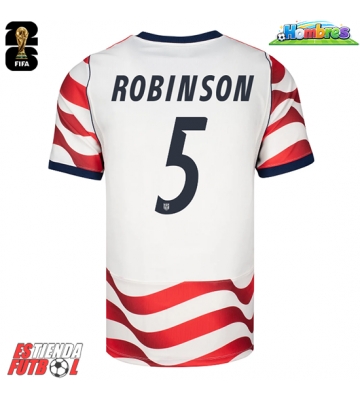 Estados Unidos Antonee Robinson #5 Primera Equipación Mundial 2026 Manga Corta